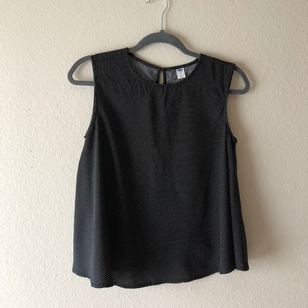 Mini dot swing blouse from Old Navy